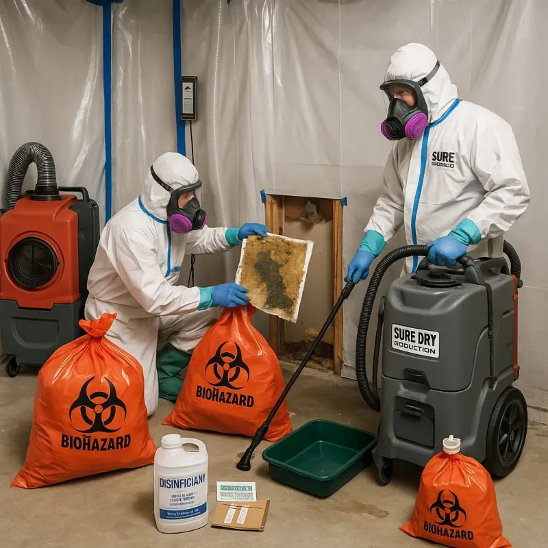 Contaminated Water Handling Protocols process in Houston County, GA